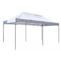 40mm Hex Aluminum Frame for 10 x 20 Easy Pop Up Canopy Tent Commercial-Grade Fire Retardant Canopy Top