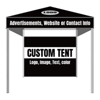 custom logo tent
