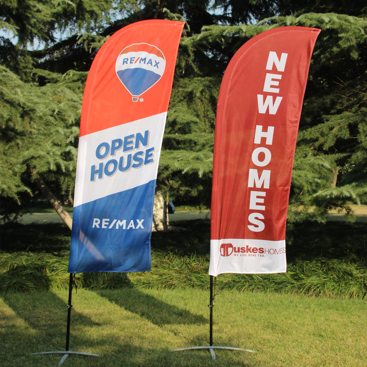 Options for Business Advertising Flags Tailored to Your Outdoor Needs