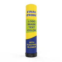 Custom Advertising Inflatable Tube Blow Up with Blower Logo Business Outside Now Open