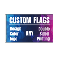 Custom Flag Double Sided Flag Banner For Football Garden Business