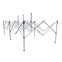 10X20 FT 50mm Hexagonal Pop Up Canopy Tent Aluminum Frame,Commercial-Grade Replacement Aluminum Frame