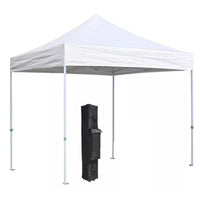 40mm Hex Aluminum Frame for 10 x 10 Easy Pop Up Canopy Tent Commercial-Grade Fire Retardant Canopy Top