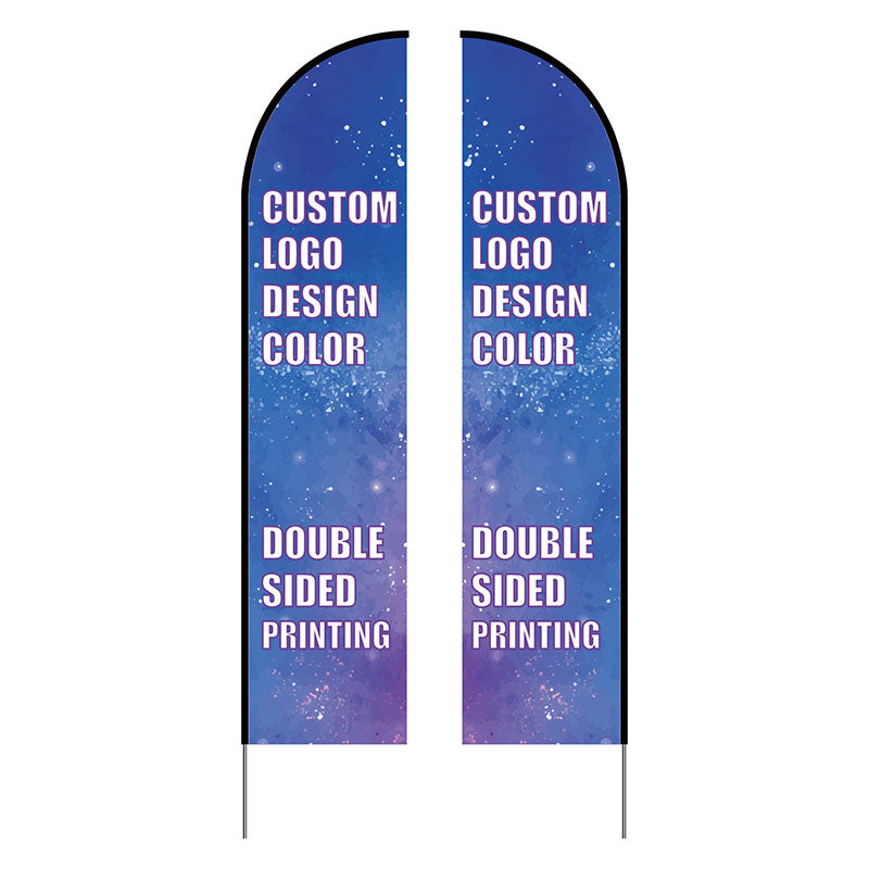 feather flags customized